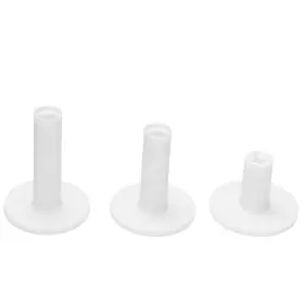 2025221 Lefeng Sports Golf Rubber Tees Holder Set Mixed Size Durable And Hight White