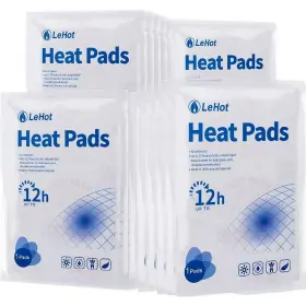 111101 Lehot Hot Body Warmers - 40 Pack Disposable Adhesive Patches For Up To 12 Hours Of