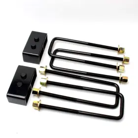 Lhe-fd2r Lhe 2ftft Rear Leveling Lift Kit Block With U Bolts Compatible For 2004-20
