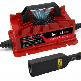 Lhibyolo B0cskbh88s 36v Golf Carts Battery Charger For 18 Amp Ezgo Txt 4-6 Hours Full