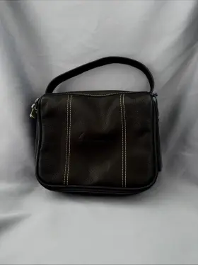 Lk70416-oco Links And Kings New Leather Travel Crown Caddy Toiletry Black Msrp 150