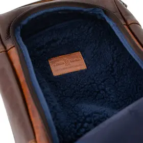 Lk40669-2rs Links & Kings 240 And Sundance Contrast Shoe Bag Rustic Saddle