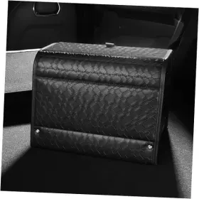 Organizer-38 Lisheng Trunk Organizer For Suv Car Reinforced 15 Inch L 13 W 12.4 H 40lbs 2k In Black