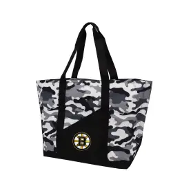 120172-uok-m Littlearth Unisex-adult Nhl Super-duty Camo Tote 16.5 X 9 16 Boston Bruins