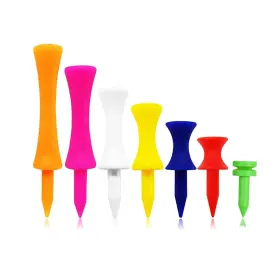 Lixiongbao Lxb Golfding 7size10ge 70pcs 70 Pcs Golf Tees Step Down Plastic Value Multiple Colors Size Bulk