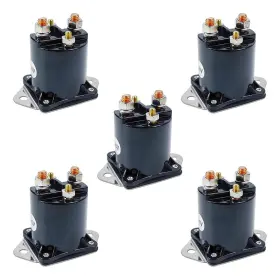 S018-8016-36vx5 Llnseauto 5pcs 36v Electric Golf Cart Solenoid 4 Terminal Starter 8016 Fit F