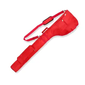 Longchao 193701455115 Small Golf Bag For A Few Clubs Lightweight Sunday Par 3 Travel Red