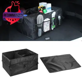 Lonuxi-cto49 Lonuxi Car Trunk Organizer Waterproof Adjustable Vehicle Storage Box