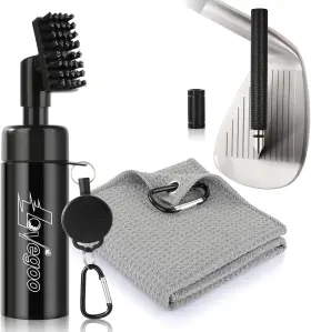Lovegoo 445033365369 Golf Club Cleaner 3-in-1 Cleaning Kit Includes Brush Wtih 5