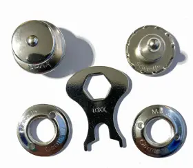 Loxx1cf Loxx Fastener Set For Canvas Boat Covers Golf Cart And More Nickel