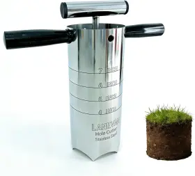 Ltd. 445006299271 Stainless Steels Golf Hole Cutter For Putting Green Practice Portable Post
