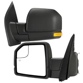 Lz022m Luctend Tow Mirrors Compatible With 2015-2020 Ford F150 Side Led Turn S