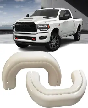 Lyhcetvex 445034448405 Front Tow Hooks Covers For Ram 2500/3500 2019-2026 Hitch Cover Customized Car T
