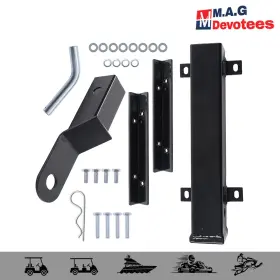 Mag132759es M.a.g-devotees 2 Inch Universal Golf Cart Hitch Receiver Rear For Ezgo Yamaha Club Car