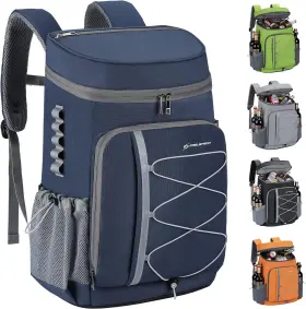 Maelstrom 850034374215 Cooler Backpack 35/50 Can 35 Blue