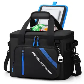 Mscb04 Maelstrom 30 Can Large Leakproof Soft Cooler Bag Insulated Black