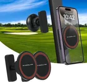 M90k Magolfin 2-pack Magnetic Golf Cart Phone Holder Mount With N52 Orange M90k Magolfin 2-pack Magnetic Golf Cart Phone Holder Mount With N52 Orange