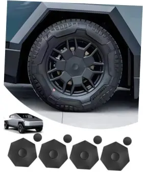Cbt-lgg-z1 Maolai Wheel Hub Center Caps For Tesla Cybertruck Full Coverage Snap Removable