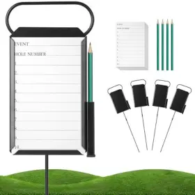 Maplefield 810088273322 Golf Long Drive And Closest To The Pin Marker Kit - 4 Pack Metal
