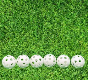 216w Markwort 5-inch Traditional Style Pliable Plastic Practice Golf Balls