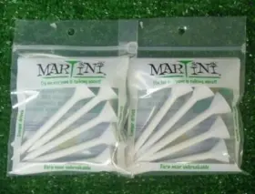 Martini 799632625063 3 1/4 Inch White Golf Tees - 2 Packs
