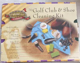 Masters Choice 022275072766 The Golf Club And Shoe Cleaning Kit Spikes Polish Brand New
