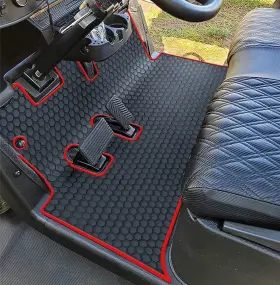 Matericuo 744591864633 Golf Cart Floor Liner Mat Full Coverage Custom Fit For Ezgo Rxv 2008-2024 &