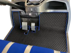 Matericuo 744591864763 Golf Cart Floor Liner Mat Full Coverage Custom Fit For Yamaha Adventurer 200