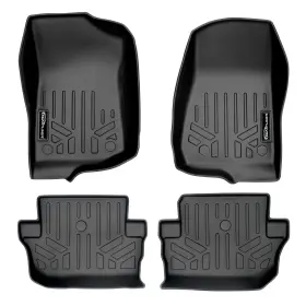 B0384 Max Liner A0316/b0384 Maxliner Custom Fit Floor Mats 2 Row Set Compatible With 2018-2025 Jeep
