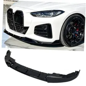 Max-4sery-fbl Maxdom Llc Car Front Lip Gloss Black Fits For 4 Series G26 I4 2021-2025
