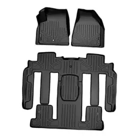 B0326 Maxliner A0043/b0326 Custom Fit 2 Row Black Floor Mat Liner Set Compatible With 2007-2008
