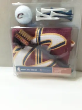 Mcarthur 099606239075 Cleveland Cavalers Golf Gift Set With Towel Ball Club Cleaner