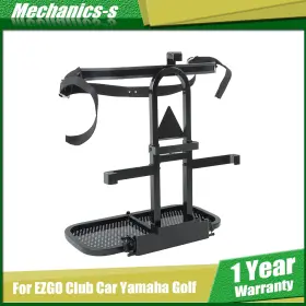 Mcc35712s Mechanics-s For Ezgo Club Car Yamaha Golf Cart Rear Seat Bag Rack Kits Universal Upgraded