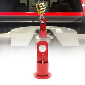 M288b Meihaome 500lb Capacity 5th Wheel Lifting Bracket And Hitch - Durable Red M288b Meihaome 500lb Capacity 5th Wheel Lifting Bracket And Hitch - Durable Red