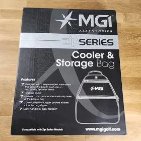 Mgi Golf 327538000861 Accessories Zip Series Cooler And Storage Bag V2 Insulated Carry Handle
