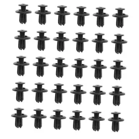 9046706017 Micro Traders 8659028000 30pcs 8mm Plastic Rivet Panel Clips 992650625 Expanding
