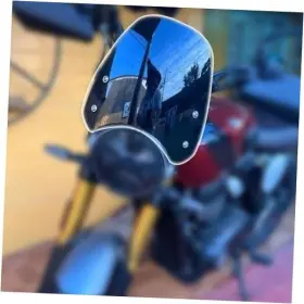 Md-1200xe-445-us Midimttop Motorcycle Accessories Windshield Windscreen Front Fairing Wind Black Smoke