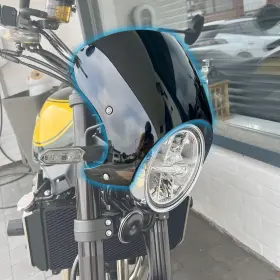 Md-z900rs-262-ca Midimttop Motorcycle Flyscreen Windscreen Windshield Windproof Pare-brise Shield Screen
