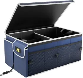 Qsp188 Mikkuppa Car Trunk Organizer - 65l Collapsible Sturdy