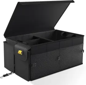 Qsp236 Mikkuppa Car Trunk Organizer - 65l Collapsible Sturdy Stor