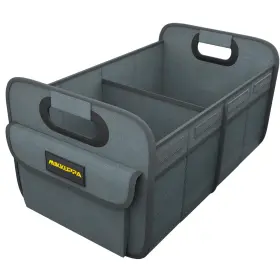 Qsp483 Mikkuppa Car Trunk Organizer - 70l Collapsible Medium Gray