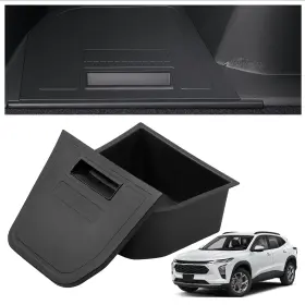 Qsp515 Mikkuppa Trunk Organizer With Lid - Replacement For 2024 2025 Chevy Black