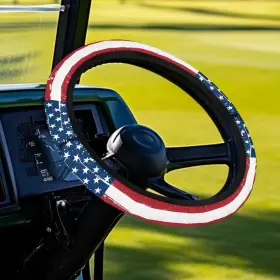 Mi-aizxn05czc7-15 Mintulipy American Flag 13-14 Inch Golf Cart Steering Wheel 1