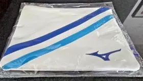 Trziptot22 Mizuno Golf Rb Track Zip Tote Leather Valuables Pouch/tees