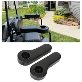 Mo-071 Mod Vanten Universal Golf Cart Rear Seat Arm Rest With Cup Drink Holders Set 1 Pair
