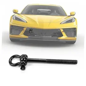 Mo-1092 Mod Vanten Steel Tow Hook Compatible With 2020-2022 Corvette C8 Trailer Hitch Front Or