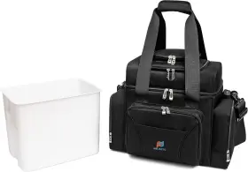 Mojecto 628250547375 Extra Large Cooler Bag 15x12.5x9 In With Leakproof Hard Black
