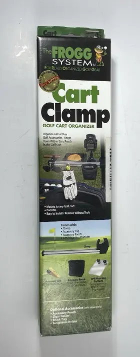 Molor Products Company - The Frogg System 072508004057 New Cart Clamp Golf Organizer Bar Arm With Accessories
