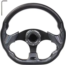 Mosnai-33 Mosnai 445007874835 Golf Cart Steering Wheel Or Adapter Fit Club Car Ezgo Yamaha Universal