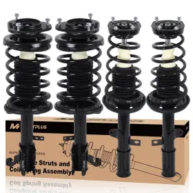 M141005678 Mostplus Front And Rear Complete Strut Spring Assemblies Shock Absorbers Comp